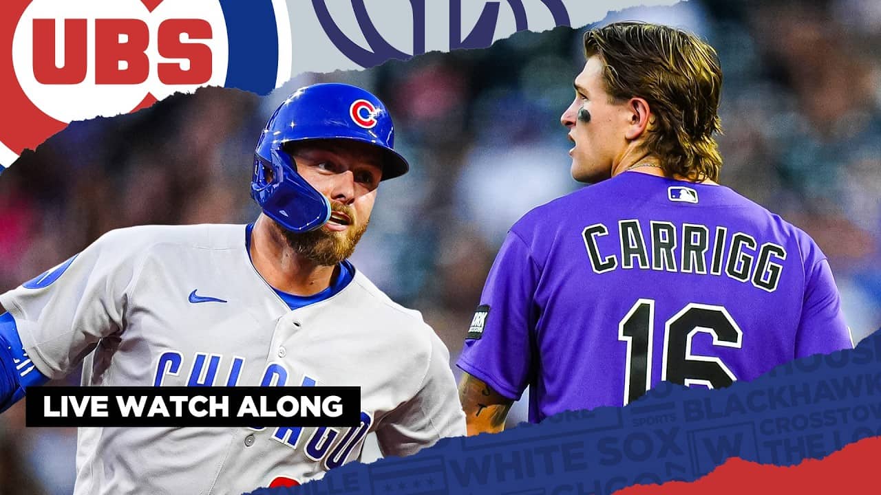 LIVE WATCHALONG: Can the Chicago Cubs TIE the Series vs the Colorado Rockies? | CHGO Cubs