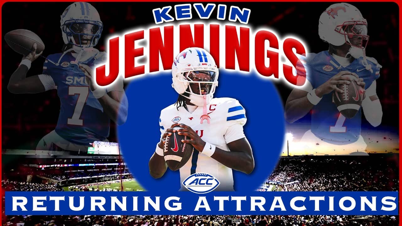 SMU QB Kevin Jennings | 2026 ACC Football Returning Attractions