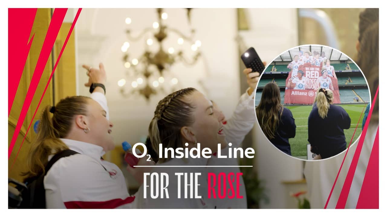 Red Roses camp unseen: 2026 Guinness Women's Six Nations 👀 | O2 Inside Line: For the Rose