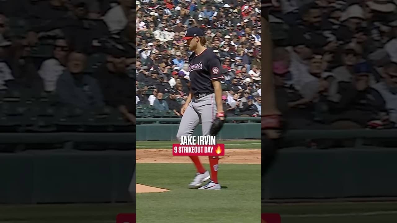 Jake Irvin 9 STRIKEOUT Outing in Chicago 🔥