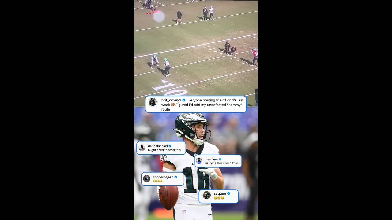 Brit Covey's new "hammy" route 🤣