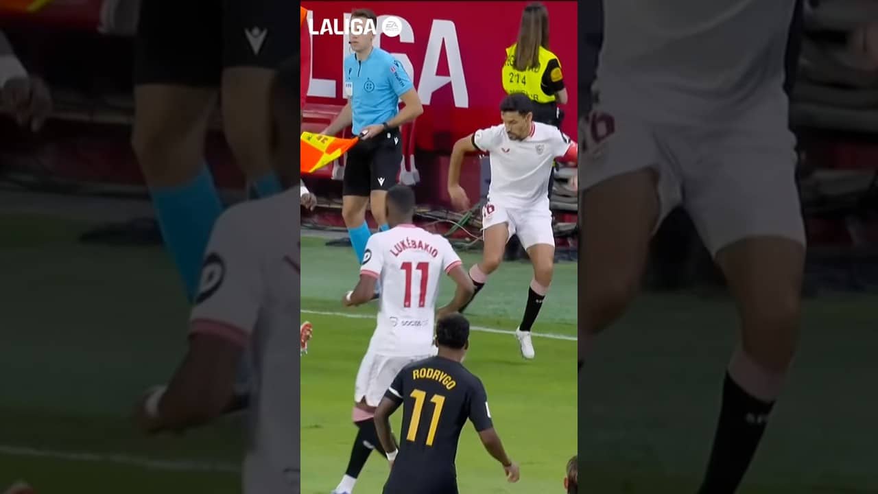 Cosas de Duende…🤯🧙♀️ #sevillafc #laligahighlights #futbol #sevillarealmadrid