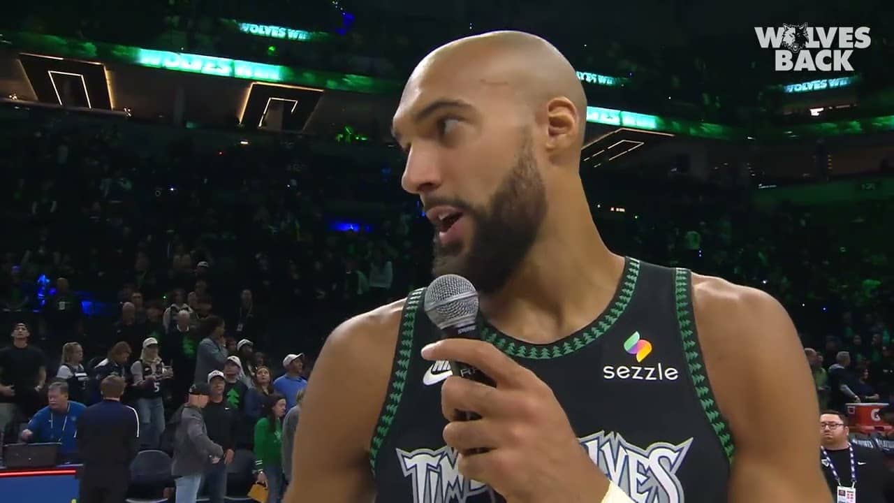 Rudy Gobert Postgame Postgame Interview After Game 4 Win Against San Antonio Spurs | 5.10.26