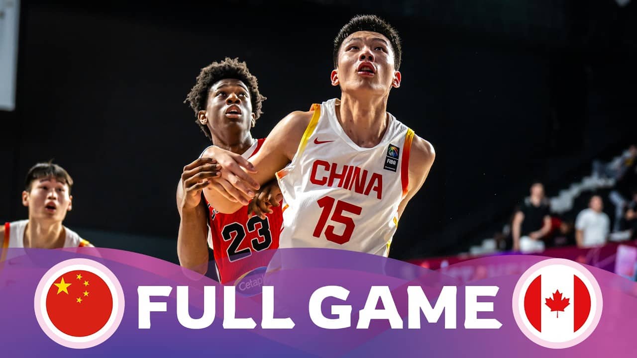 Group Phase | China v Canada | Full Basketball Game | FIBA U17 Basketball World Cup 2026