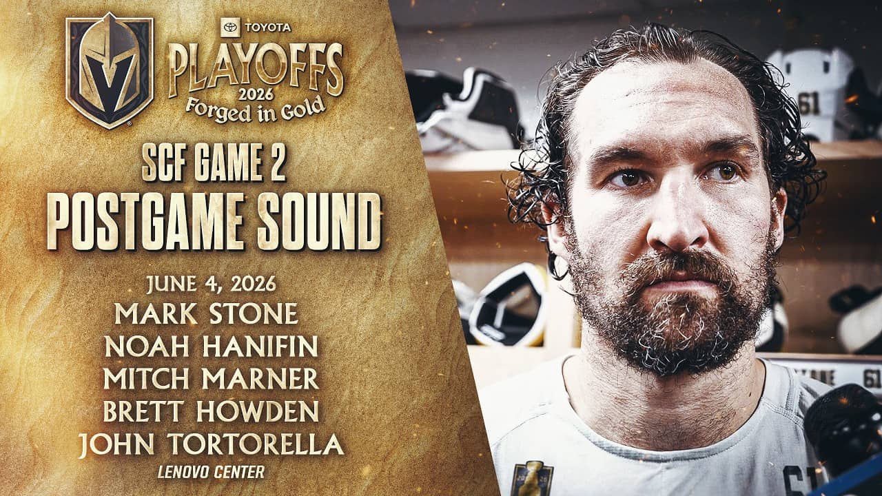 🎥 SCF Game 2 POSTGAME SOUND: Stone, Hanifin, Marner, Howden, & Tortorella
