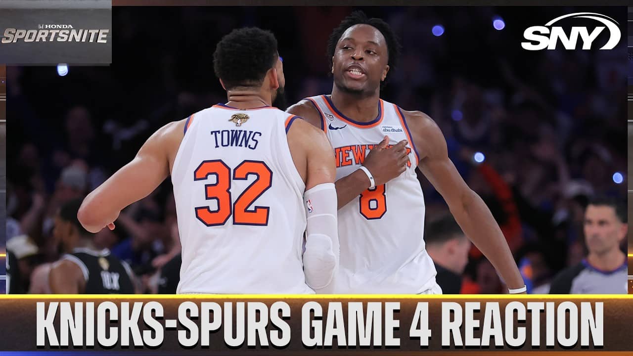 Knicks-Spurs Finals Game 4 reaction | SportsNite