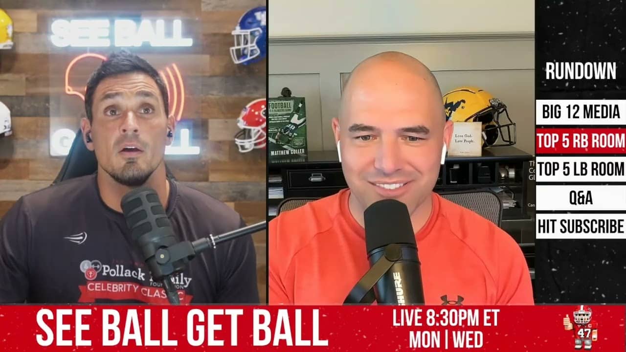 Who Has the TOP 5 RB & LB Rooms in CFB? | Big 12 Media Days Buzz