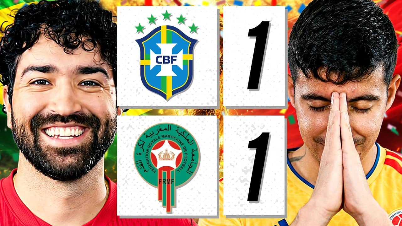 BRAZIL HELD BY MOROCCO! BOUADDI MASTERCLASS 👏 DID ANCELOTTI GET IT WRONG?