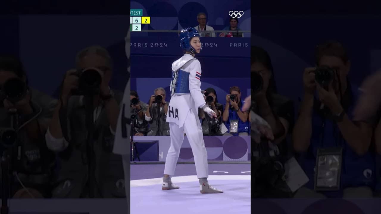 Panipak "Tennis" Wongpattanakit cemented her legacy at #Paris2024 in one final golden performance.