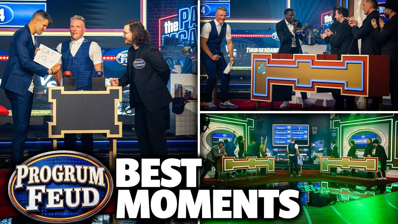 Pat McAfee's Progrum Feud Best Moments!