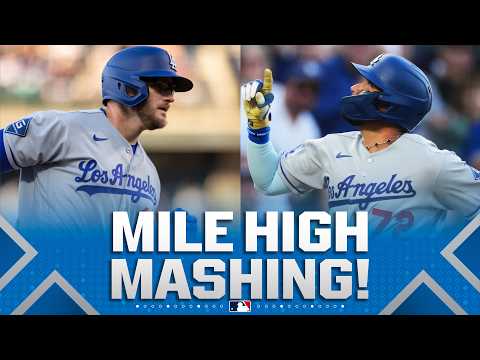 BACK-TO-BACK HOMERS! Max Muncy and Miguel Rojas CRUSH a pair of home runs for the Dodgers! ✌️😯