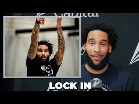 Julian Champagnie on Preparing For Game 3 in Portland on Friday