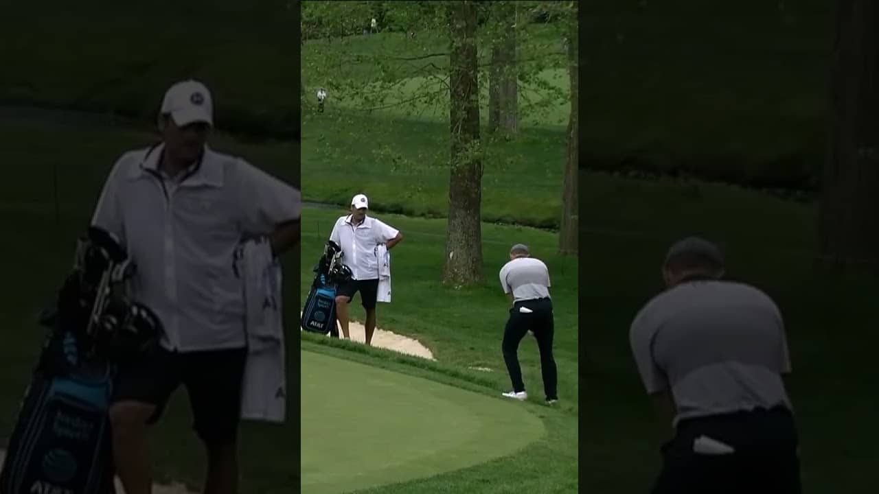 Zero chance of getting up-and-down? Not for Spieth.