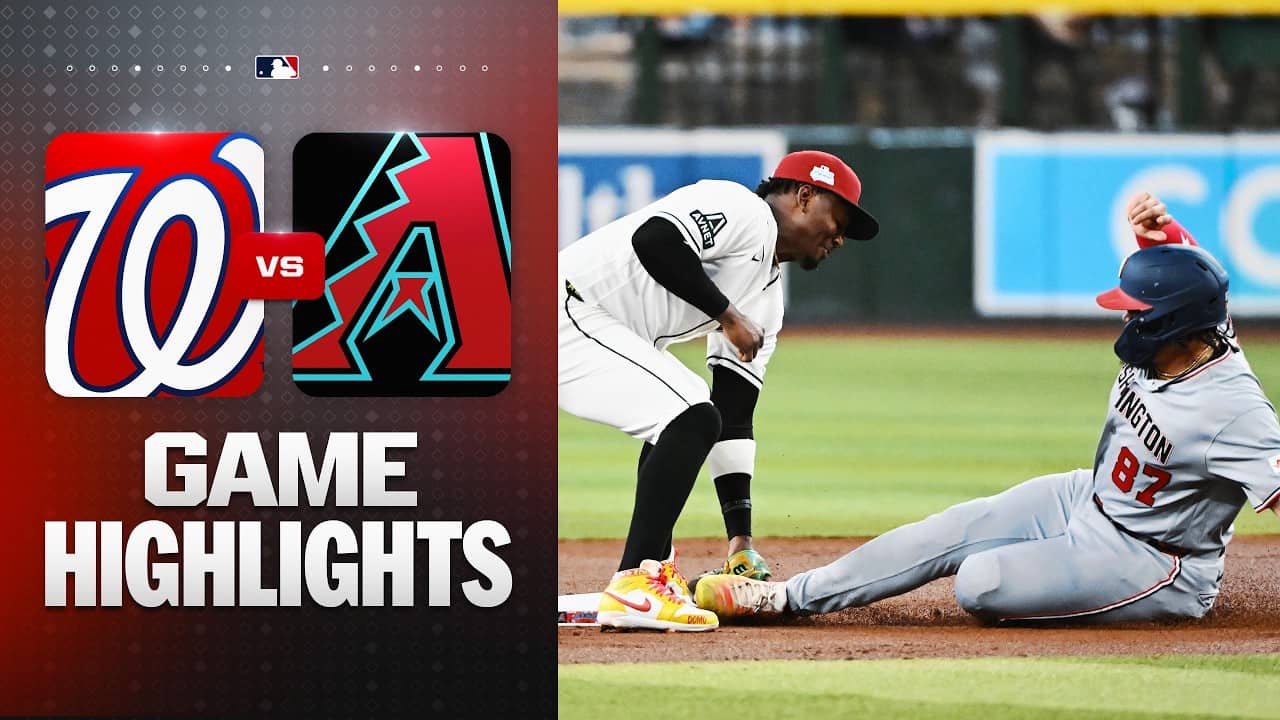 Nationals vs. D-backs Game Highlights (6/6/26) | MLB Highlights