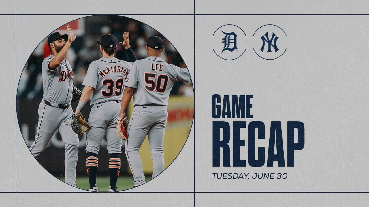 Game Highlights: Skubal is on the mound, Tigers Hit 3 Home Runs in the First Inning | 6/30/26