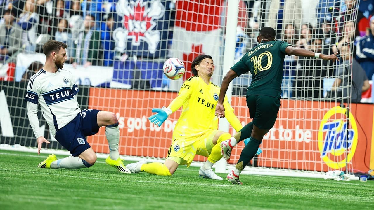 GOAL | David Da Costa scores against Vancouver