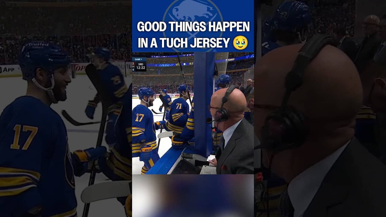 Wearing a Tuch Jersey Paid Off 👀