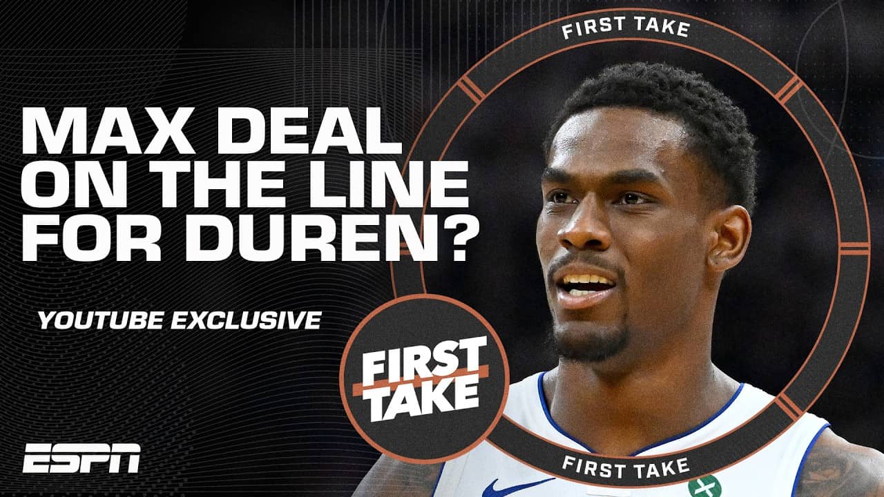 Has Jalen Duren played himself OUT of a max contract in the playoffs? | First Take YouTube Exclusive