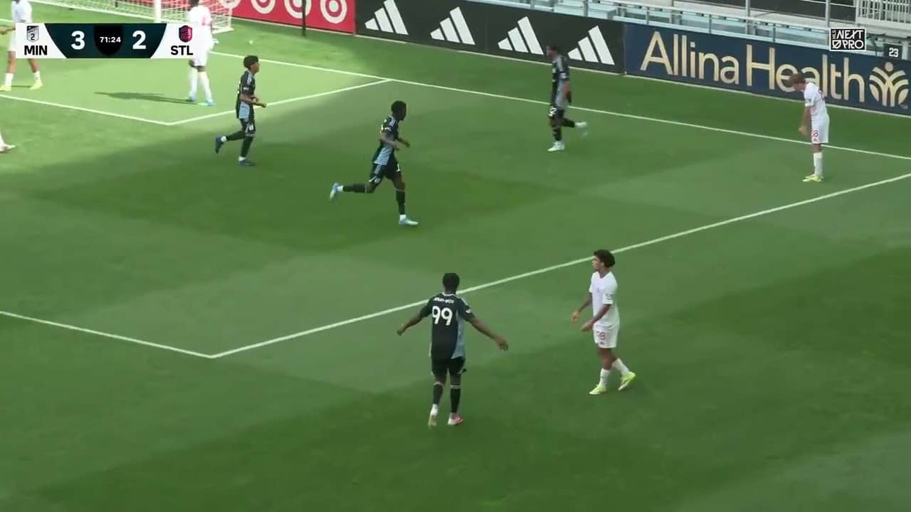 MNUFC2 Goal: Darius Randell Scores the Fourth Goal Against St. Louis CITY2