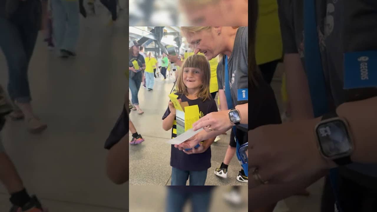 The reactions say it all 🥹 #bobblehead #giveaway #MLS