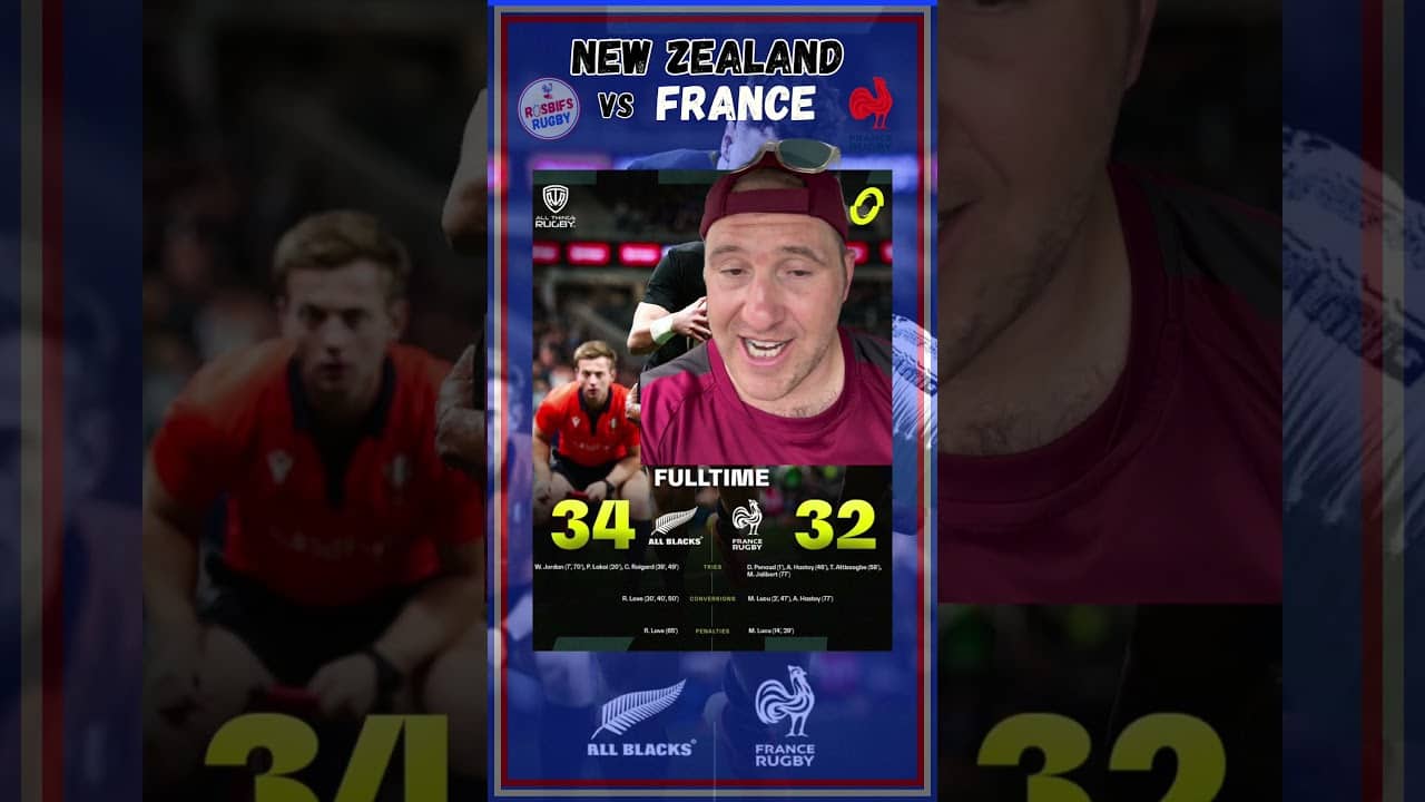 New Zealand beat France | Full Time Reaction