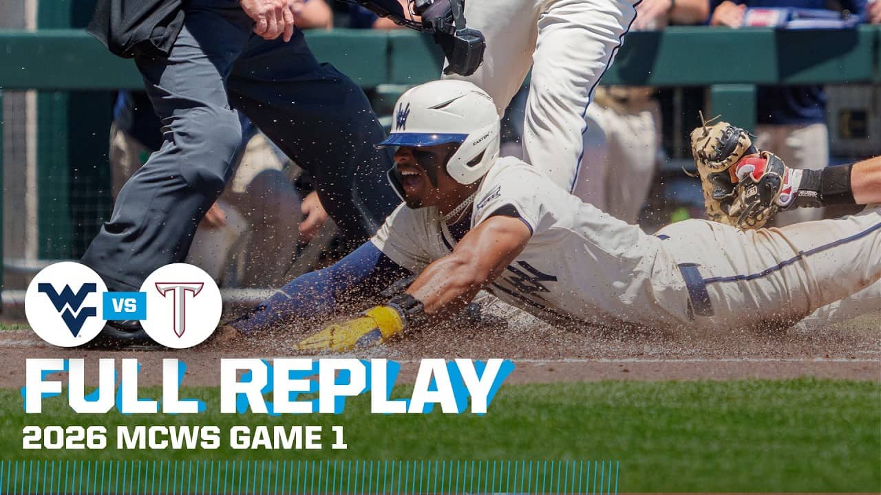 West Virginia vs. Troy (OPENING GAME): 2026 Men's College World Series | FULL REPLAY
