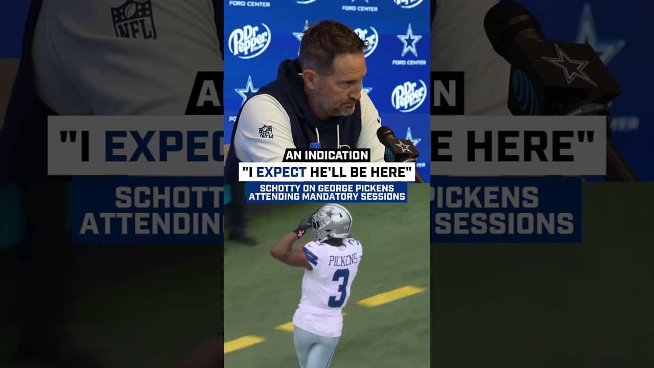 Schotty EXPECTS George Pickens Present For Cowboys Mandatory Sessions