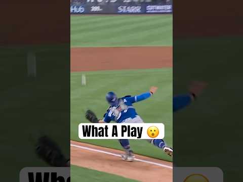 Brandon Valenzuela makes an incredible diving grab 👏 #MLB #BlueJays