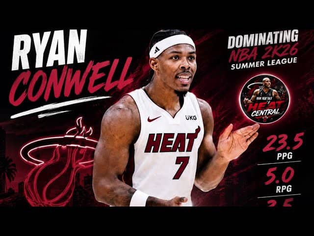 MIAMI HEAT FOUND A STEAL!!! Ryan Conwell DROPS 26 & Proves He Belongs in the NBA!”