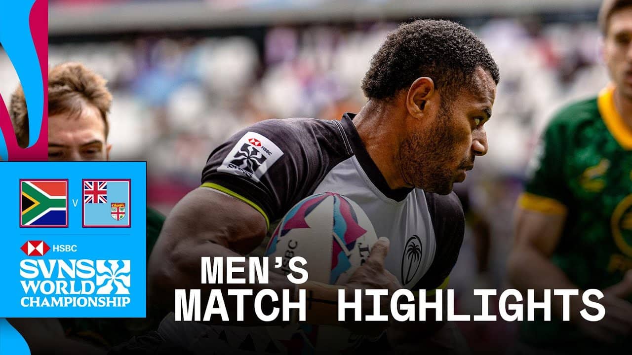 HEAVYWEIGHT match-up 💥 | South Africa v Fiji | HSBC SVNS Bordeaux 2026 | Match Highlights