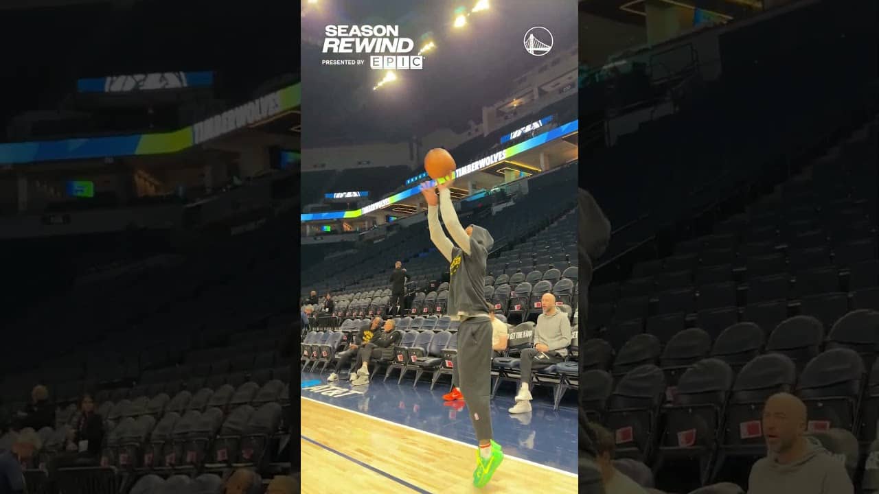 Warriors Make Trickshots Look Easy 🙌 | #shorts