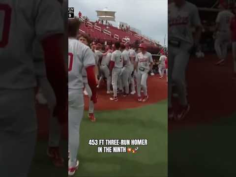 JJ gives the Card the lead to clinch the series over Louisville‼️#stanford #stanfordcardinal