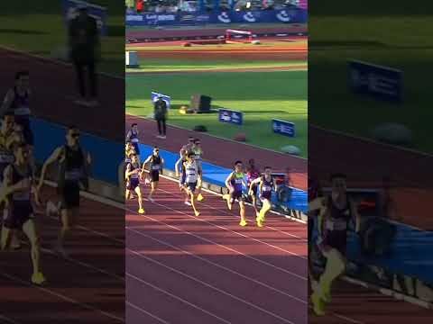 GREEN DELIVERS 🏃‍♂️ Nathan Green comes through in 3:32.46 for winning the men’s 1500m in Zagreb