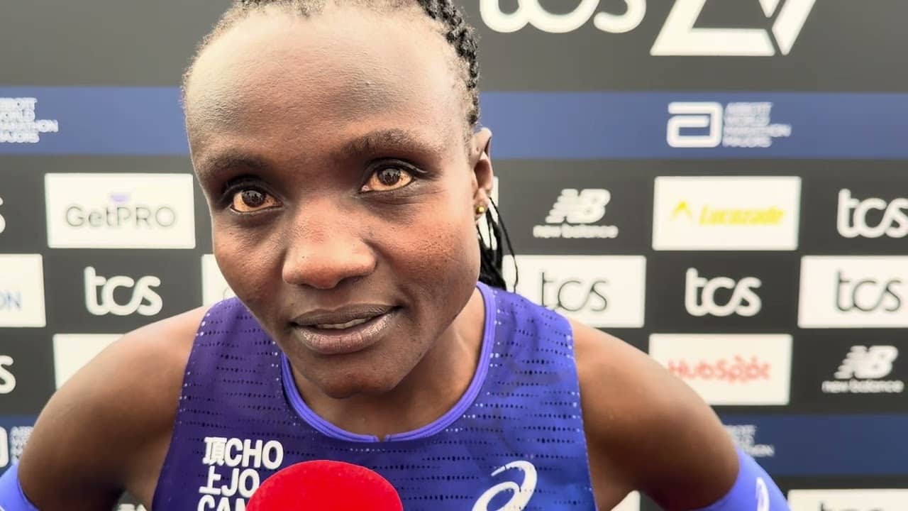 Joyciline Jepkosgei After 3rd-Place Finish In 2:15:55 In Record-Breaking 2026 London Marathon