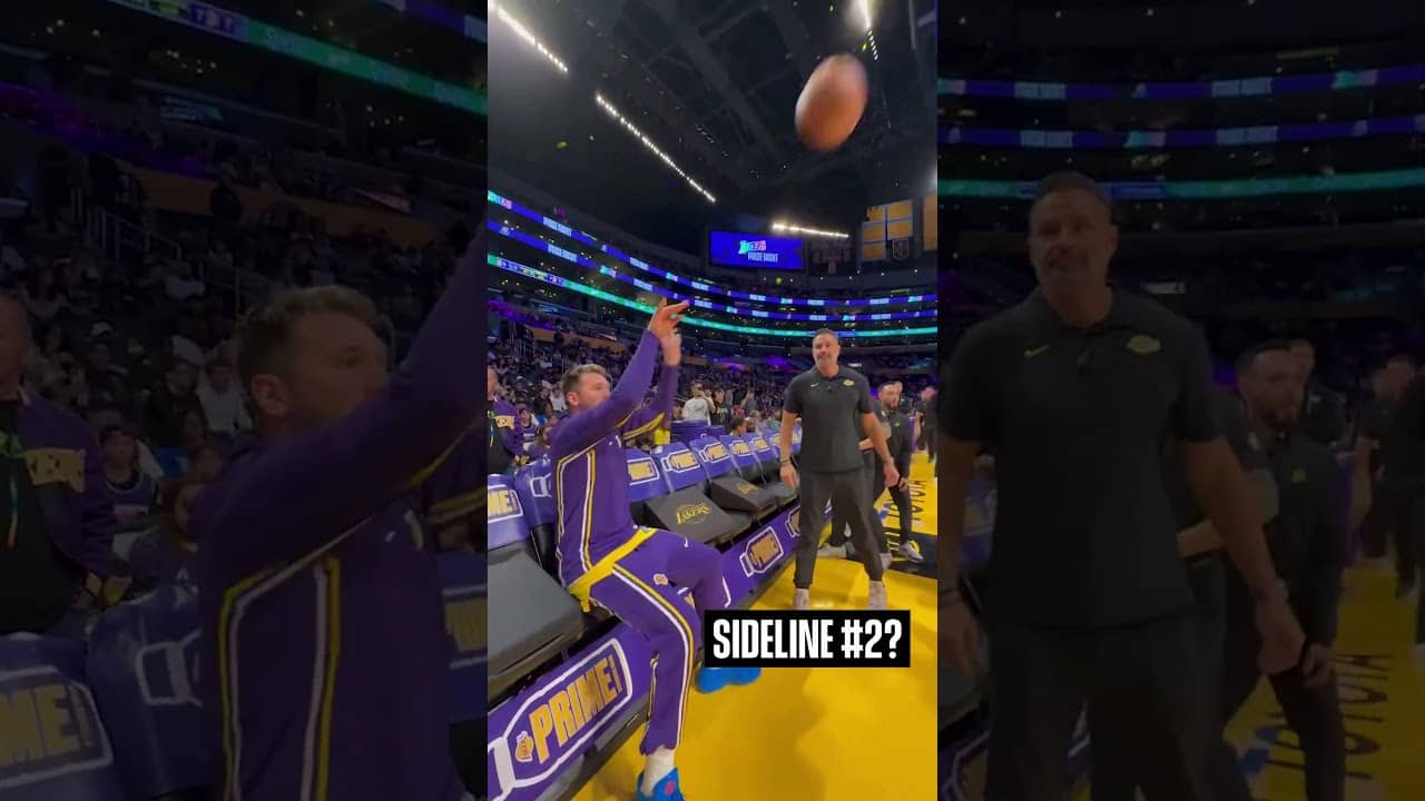 Luka Dončić: Trick shot EXPERT #lakers