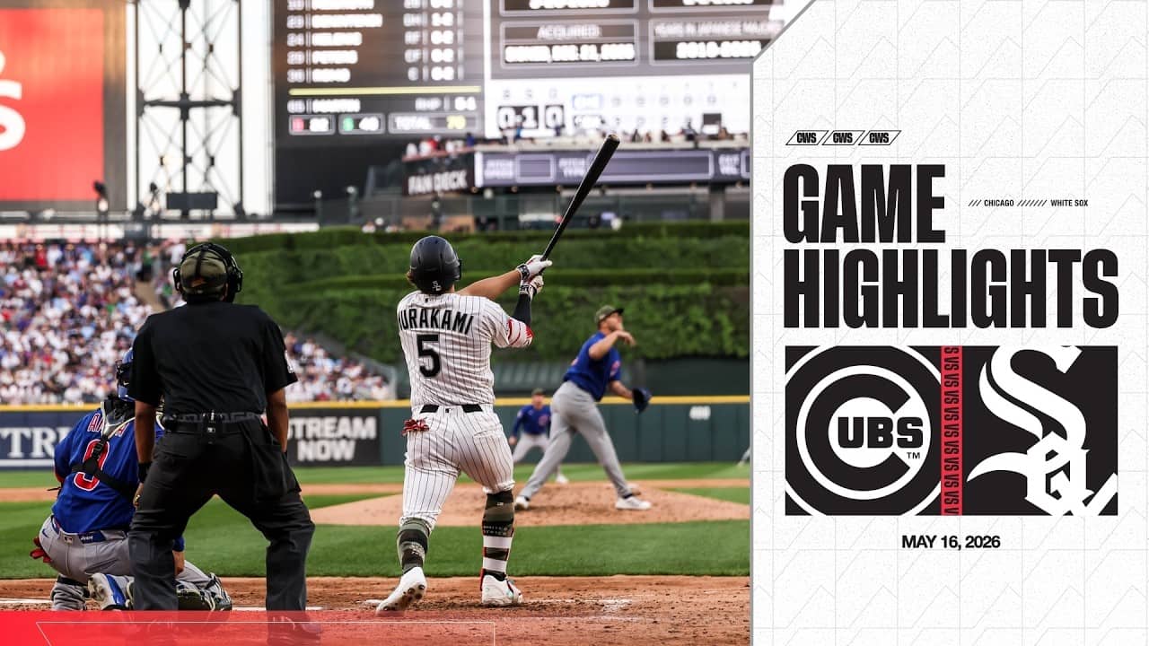 HIGHLIGHTS: White Sox Five-Homer Night Tops Cubs in Crosstown Series (5.16.26)