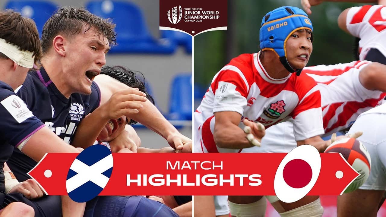 Pure ENTERTAINMENT 🤯 Scotland v Japan | Junior World Championships 2026 | Match Highlights