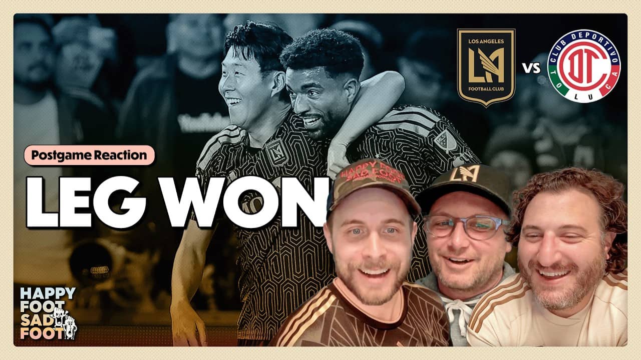 LAFC 2-1 Toluca: VAR Chaos, Hugo Heroics, Tafari Winner | LAFC Fans React