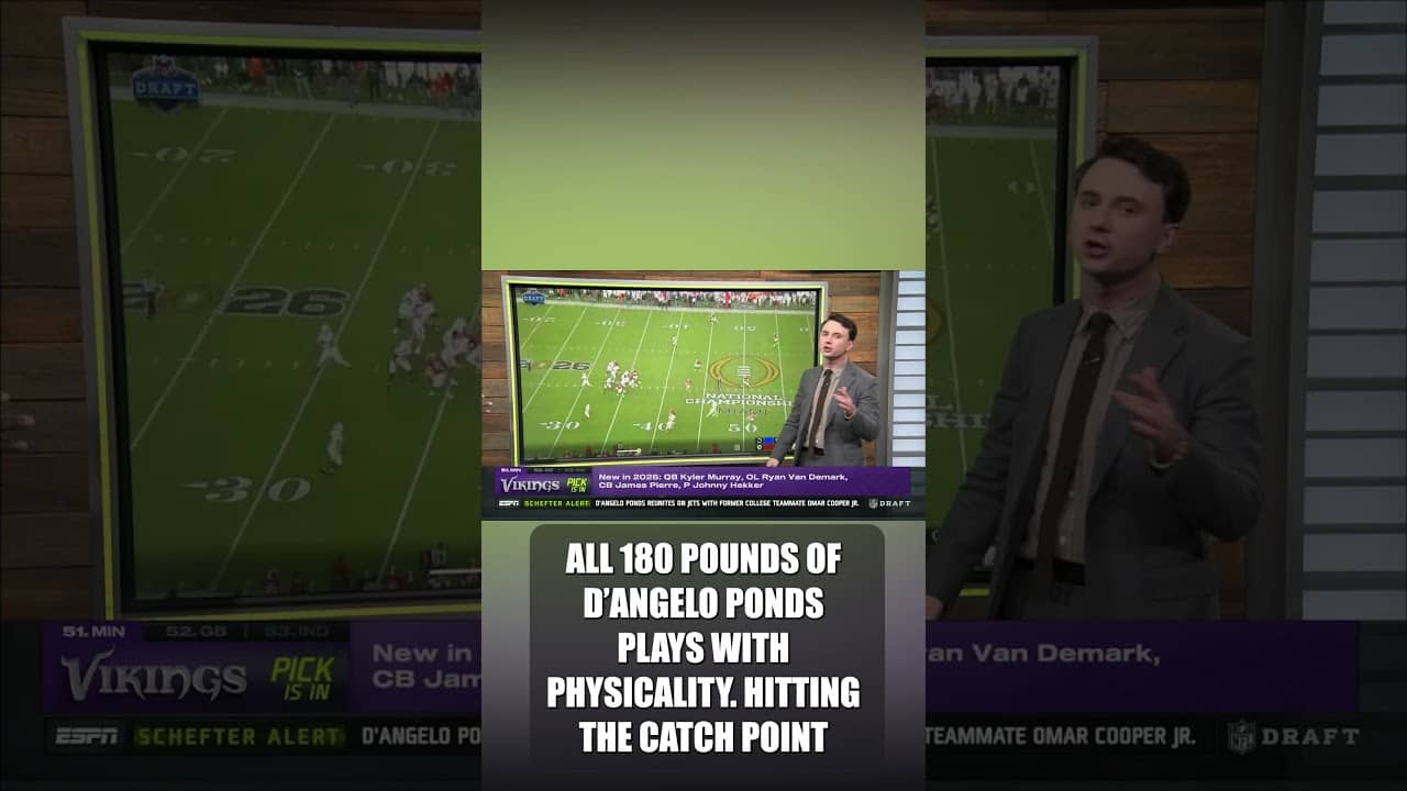 D'Angelo Ponds is IDENTICAL to his new head coach Aaron Glenn 🤯