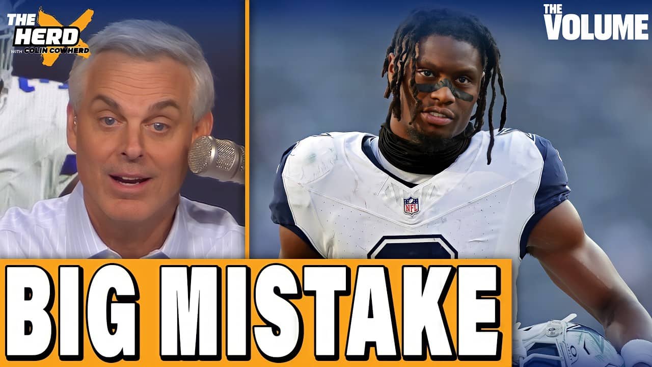 Cowboys made BIG MISTAKE franchise tagging George Pickens + Steelers, Rams | Colin Cowherd: HERD NFL