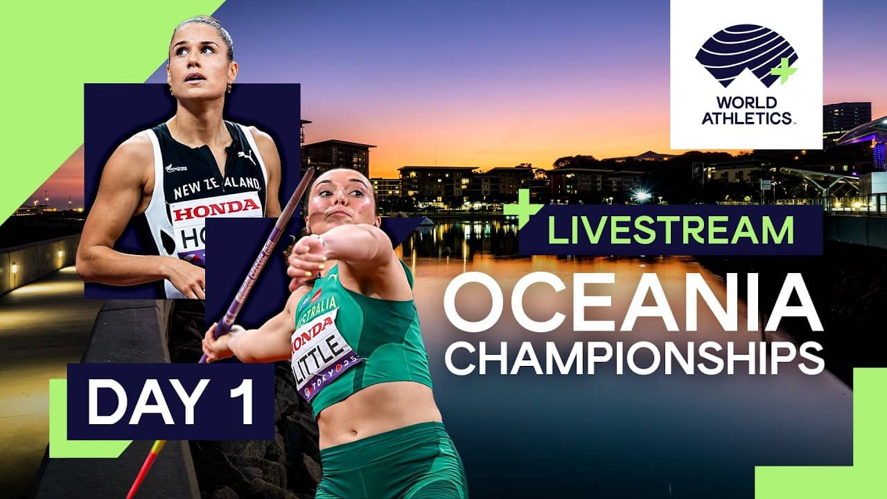 Livestream | Oceania Athletics Championships 2026 - Day 1