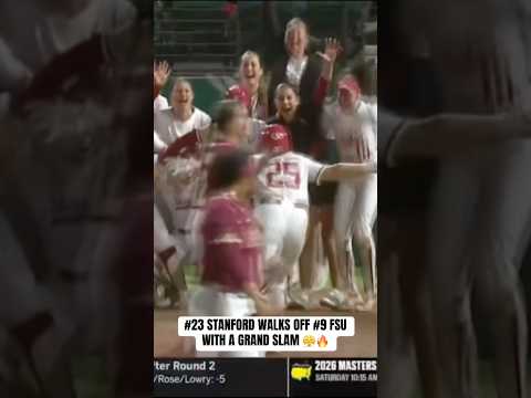 Addyson Sheppard CALLS GAME 💥#stanford #stanfordcardinal #ncaasoftball #collegesoftball #softball