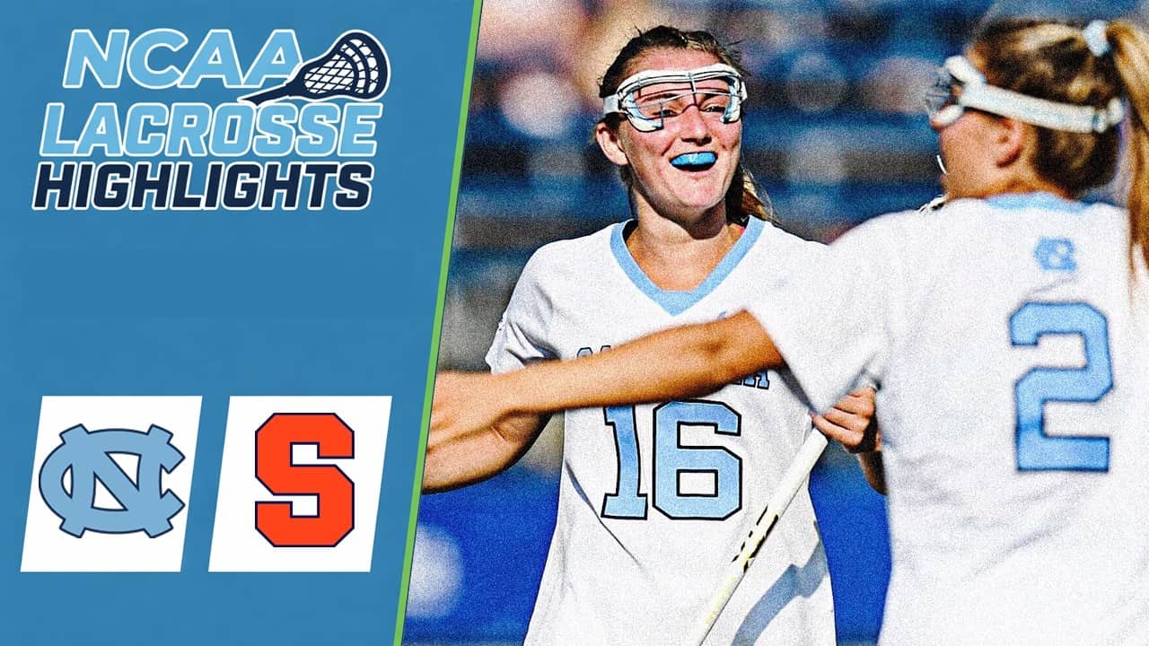North Carolina vs Syracuse | NCAA Women’s College Lacrosse Highlights | April 24, 2026