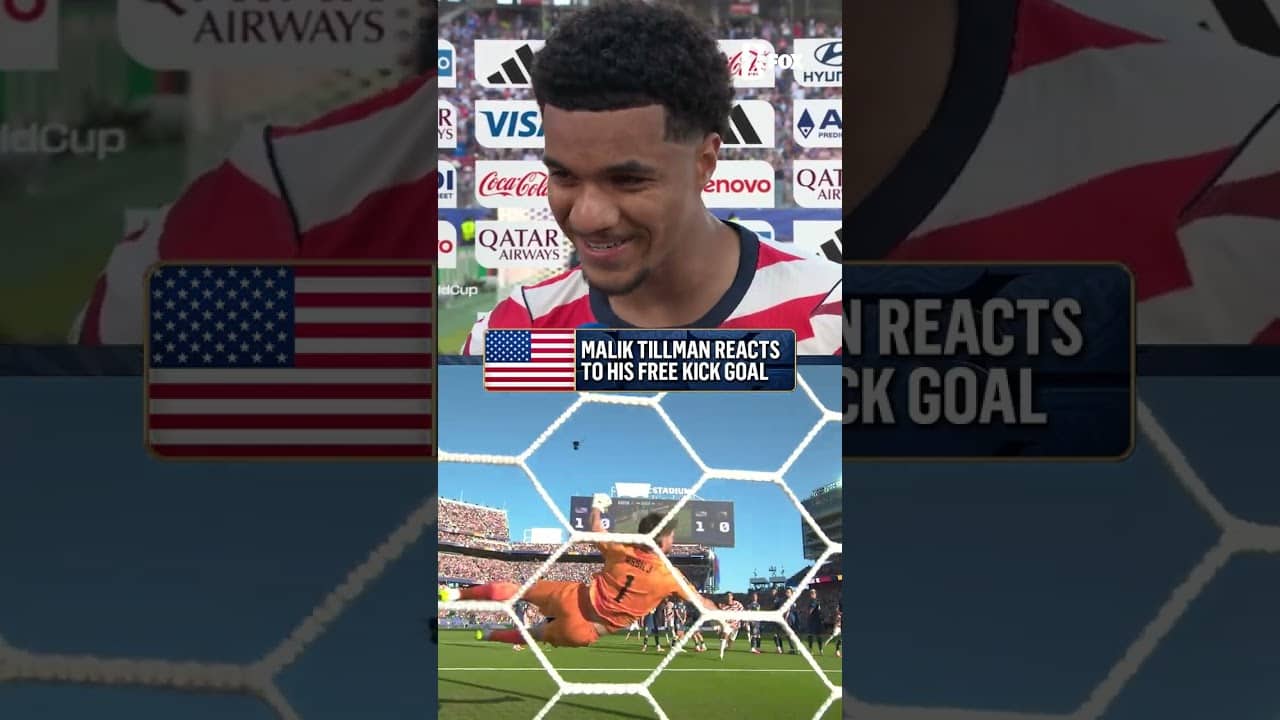 USMNT star Malik Tillman talks through his heroic goal with our Jenny Taft