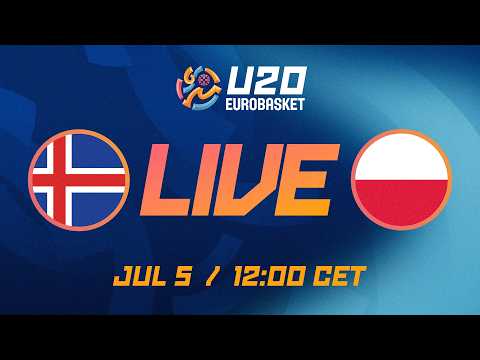 LIVE - Iceland v Poland | FIBA U20 Women's EuroBasket 2026 | Group Phase