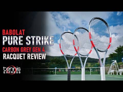 Babolat Pure Strike Carbon Grey Tennis Racquet Review