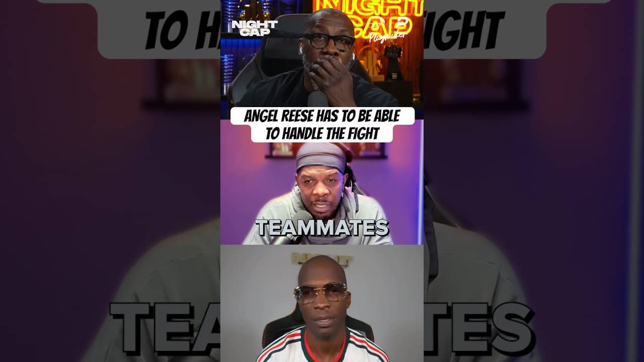 Iso Joe says #AngelReese has to be able to handle the fight if she’s going to dish it out #Nightcap