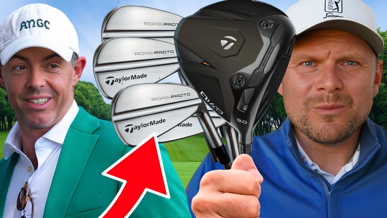 I Tried To Use Rory's 2026 MASTERS WINNING Clubs! CRAZY RESULTS!