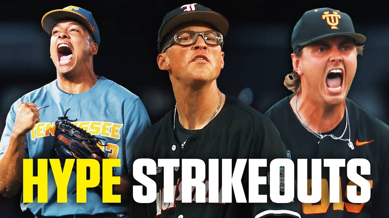 The most HYPE strikeouts from the NCAA baseball tournament