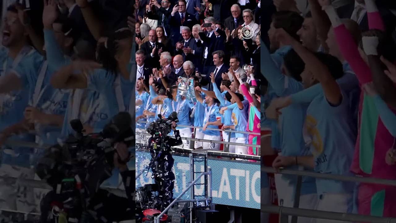 The most beautiful sight 🥹🩵 #stones #bernardosilva #mancity #winner #facup #football #shorts